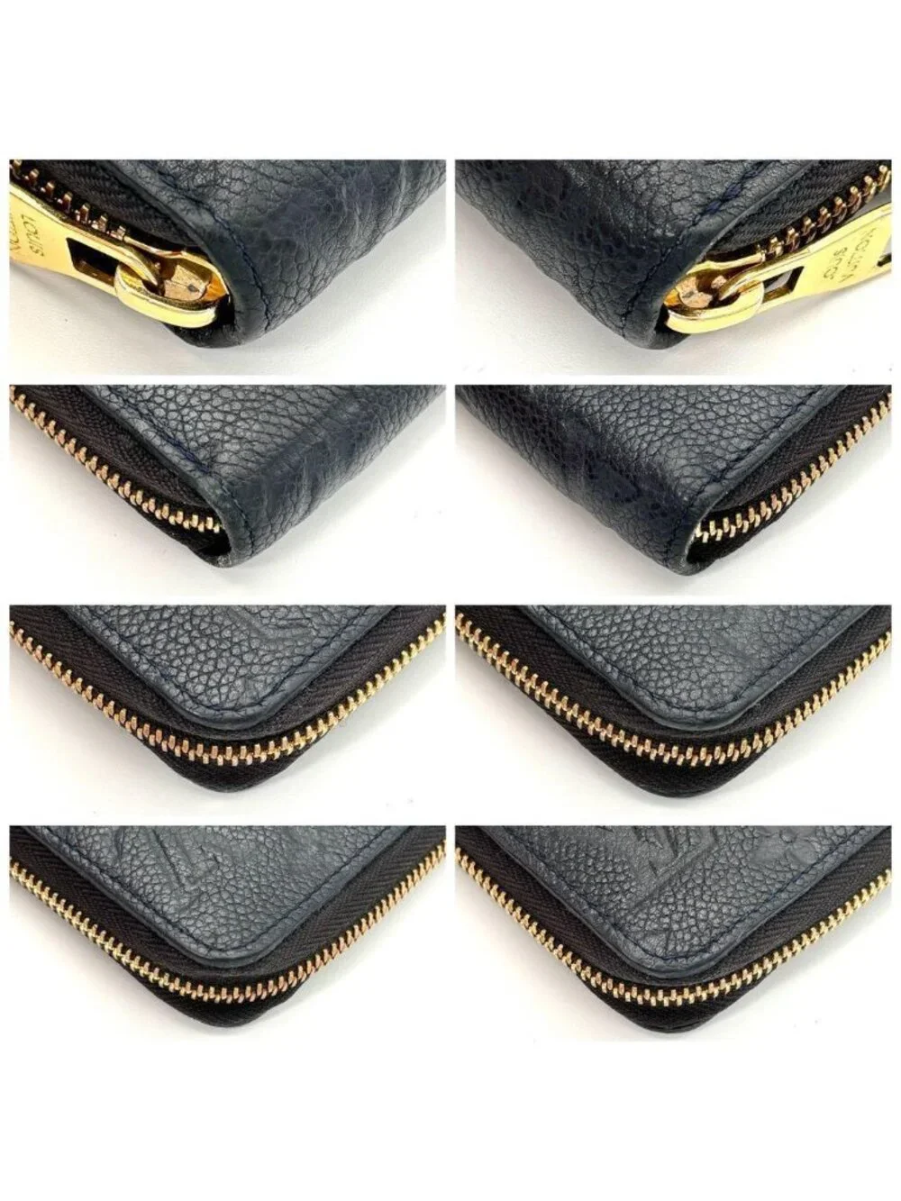 Louis Vuitton Zippy Wallet Monogram Dark Navy